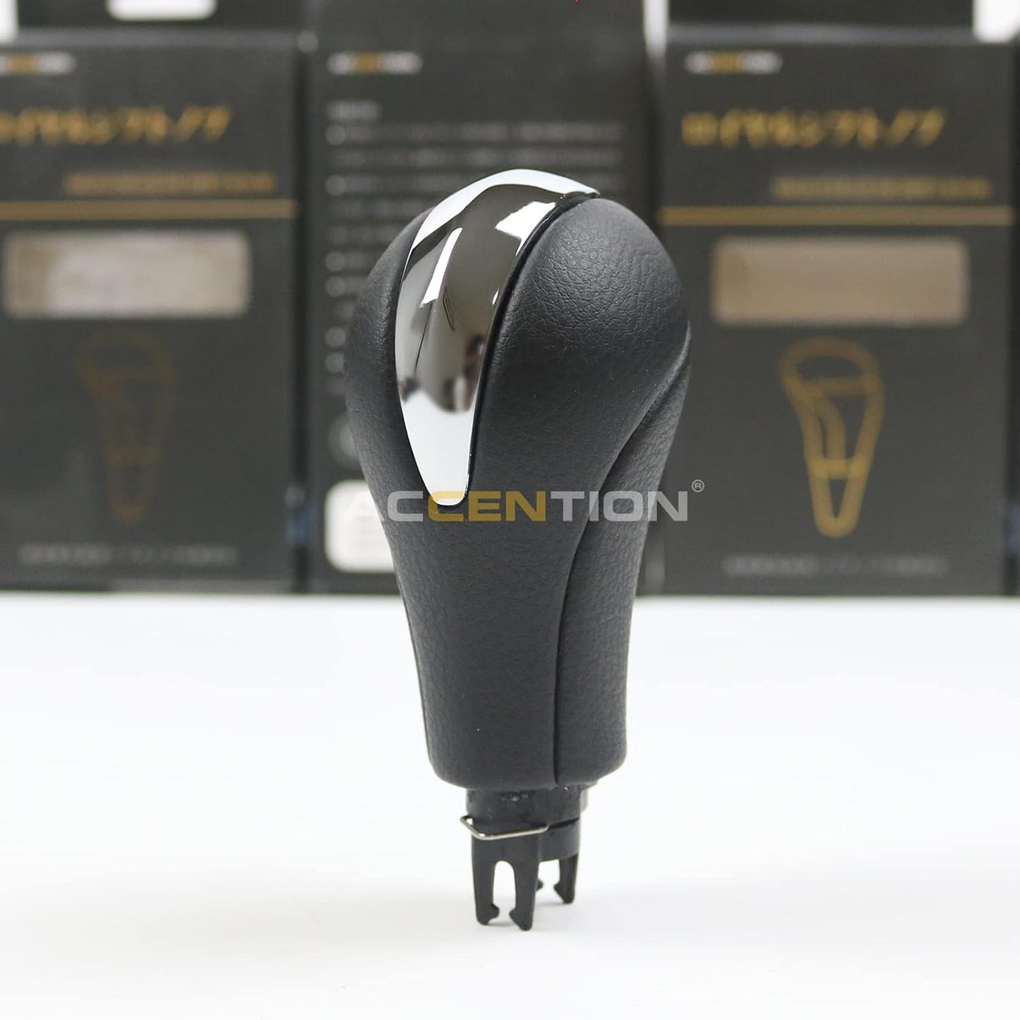 Black Leather Gear Shift Knob for Nissan Infiniti G25 G37 FX37 EX37 QX70 Q60 QX50