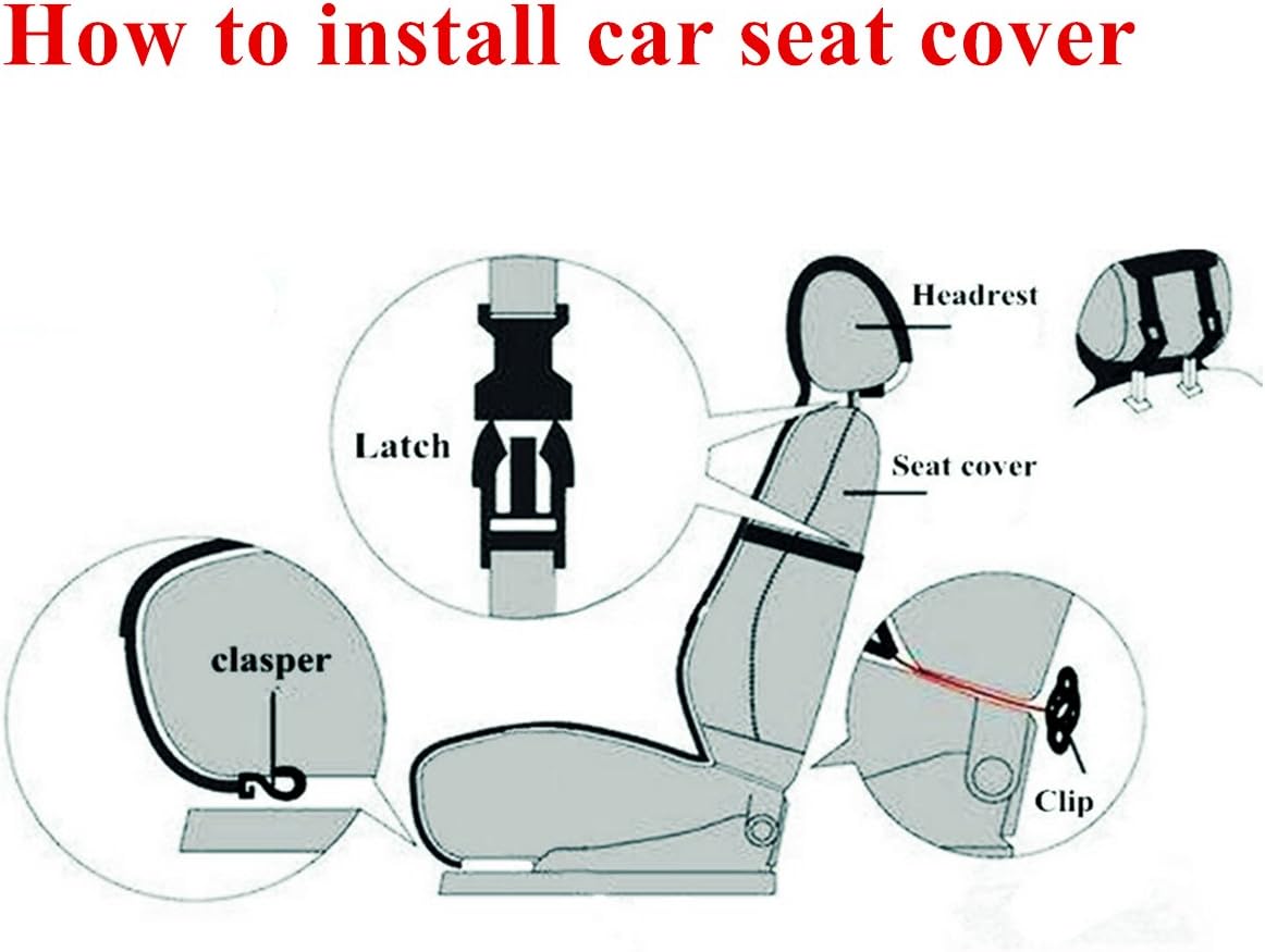 Sisha-A Winter Warm Authentic Australia Sheepskin Car Seat Cover Luxury Long Wool Front Seat Cover Fits Most Car, Truck, SUV, or Van (Purple)