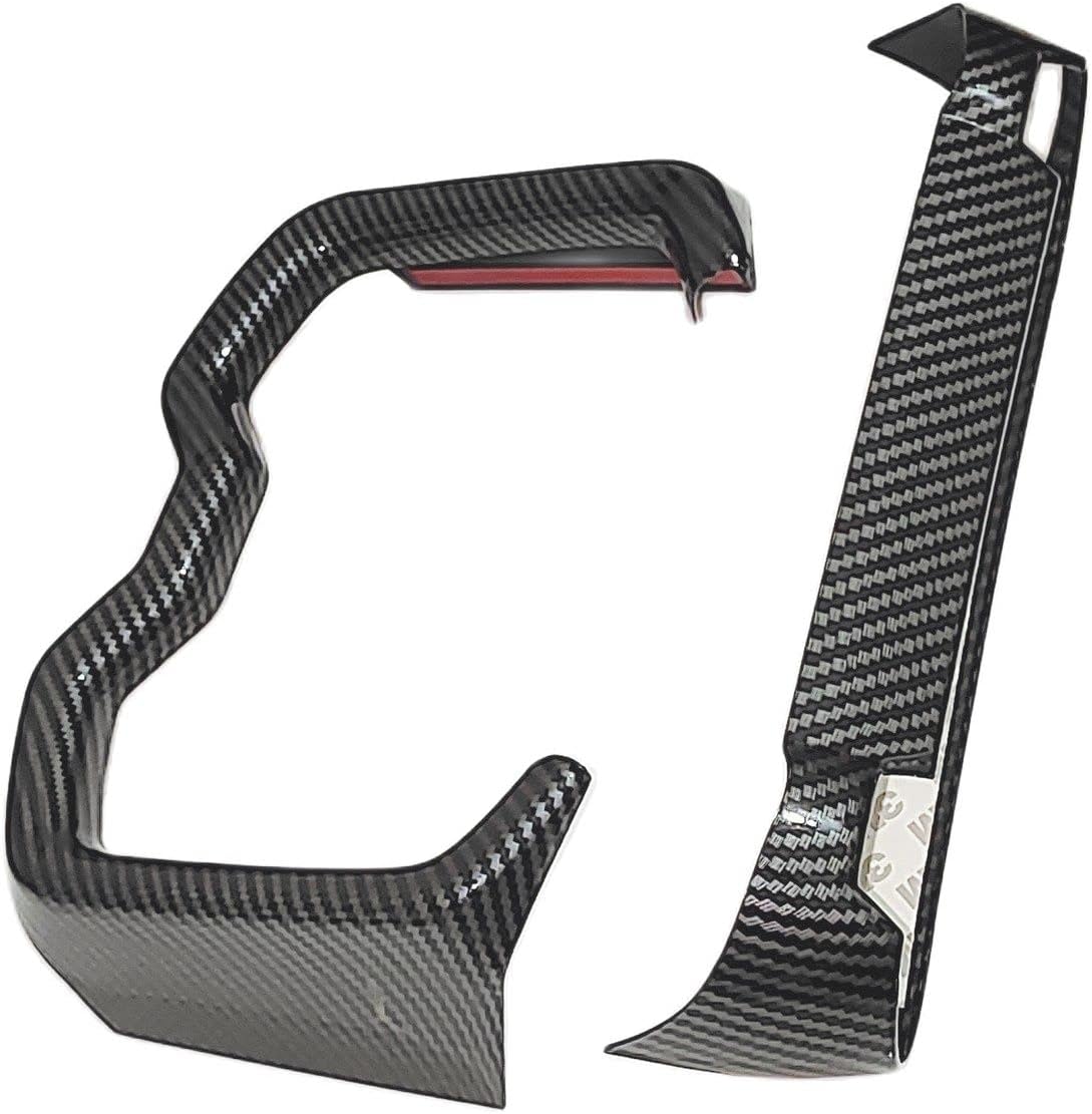 for RAV4 RAV 4 2019 2020 2021 2022 2023 2024 Car Door Lift Armrest Strip Side Door Handle Handles Cover Trim Interior Accessories Carbon Grain