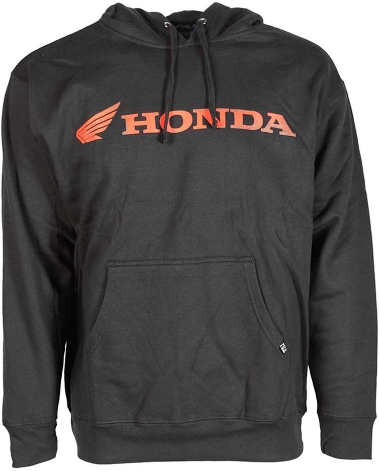 Factory Effex 15-88374 'Honda' Horizontal Hooded Pull-Over Sweatshirt (Black, X-Large)