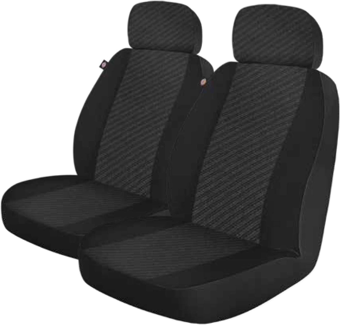 Dickies 3003417LD, Morrisey Black 2-Piece Seat Cover Set