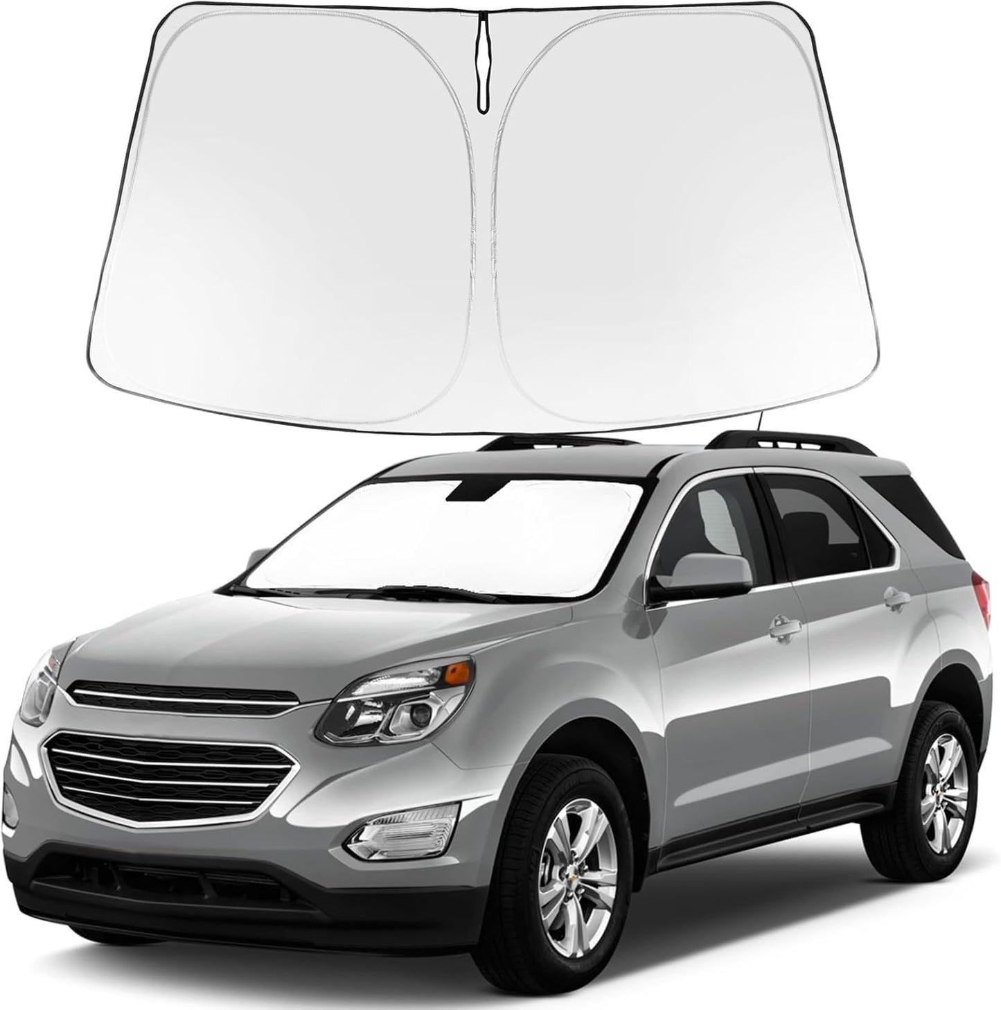Proadsy Front Windshield and Side Windows Custom Fit 2018-2025 Freightliner Cascadia, Semi-Truck Semi, Commercial & Big Rig Truck Sun Shade Foldable Sun Protector Privacy Cover 2025 Upgrade