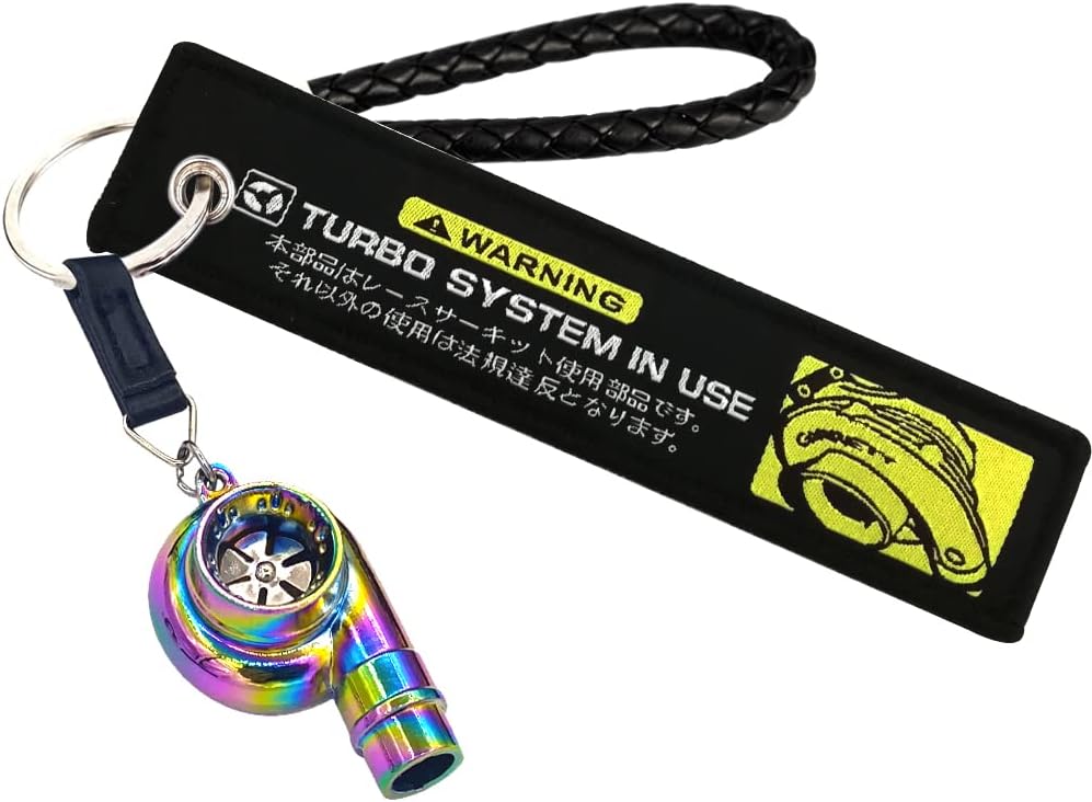 JDM Turbo Keychain JDM Tag Metal Keychain JDM Wheel Rims