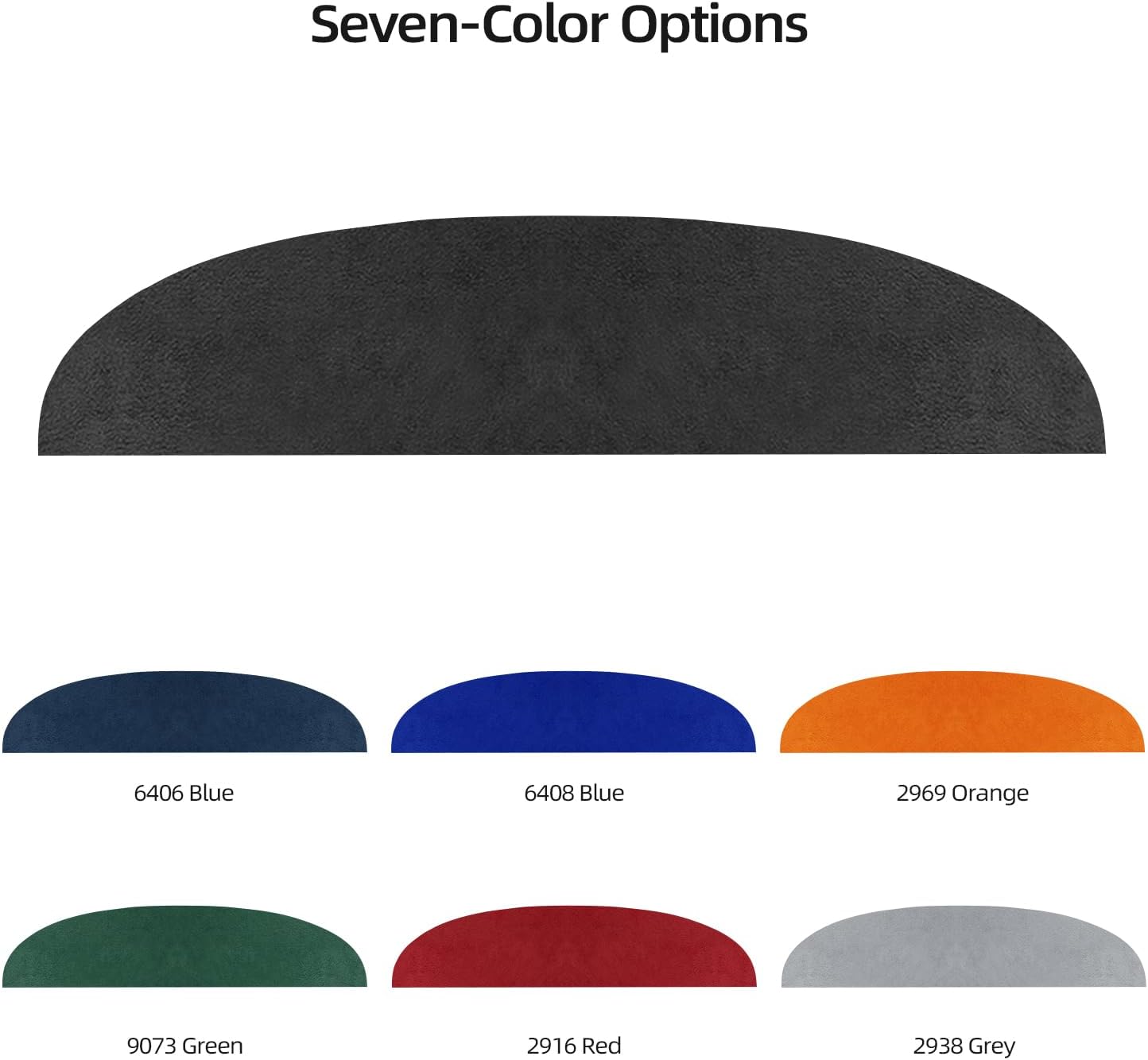 Alfanxi Dashboard Cover Italy Alcantara Material Wrap Pad Compatible with Tesla Model Y Model 3 (9002 Black)