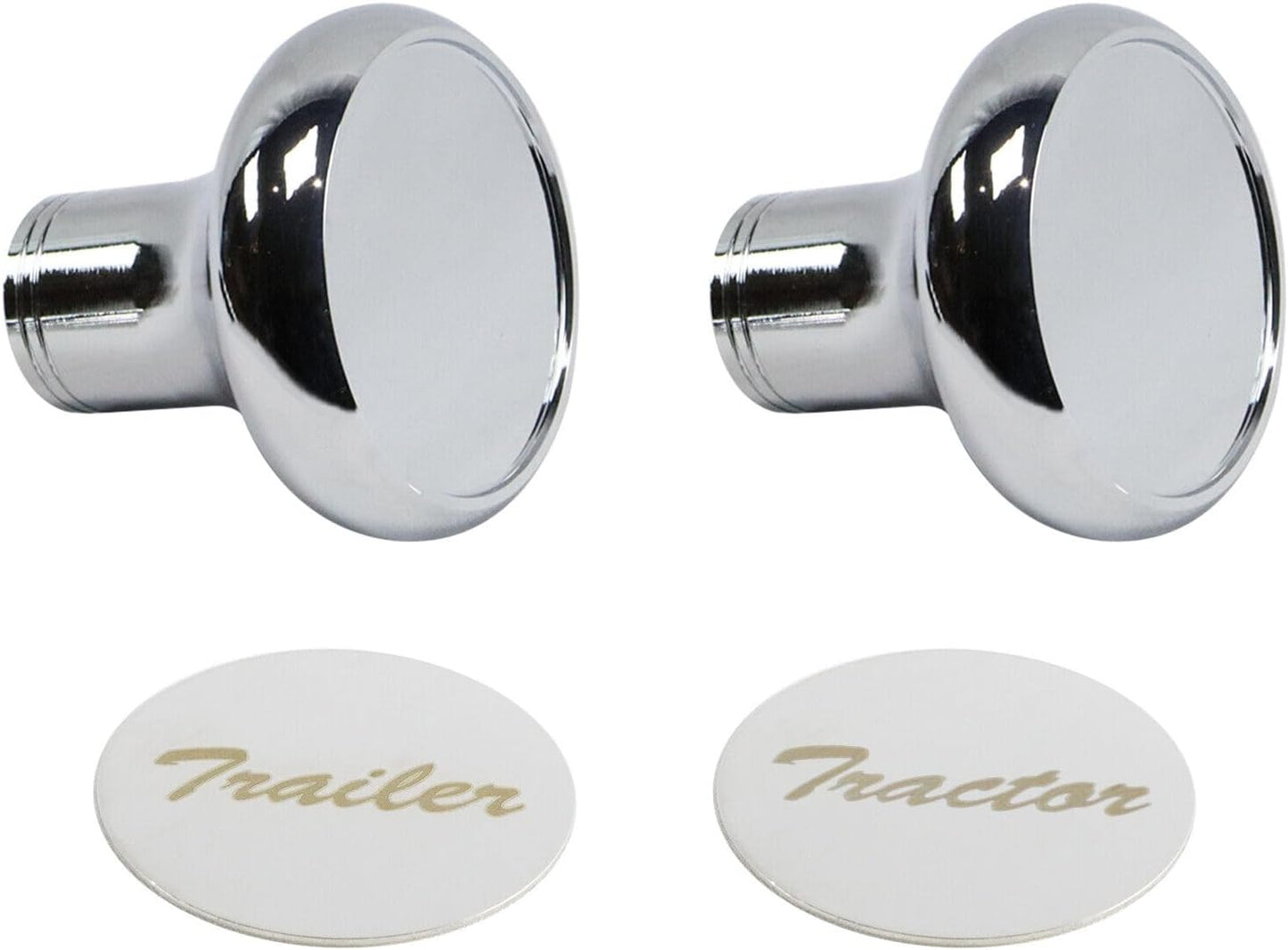 LOSTAR (Pair) Air Valve Knob Tractor/Trailer Fits Peterbilt Kenworth Freightliner