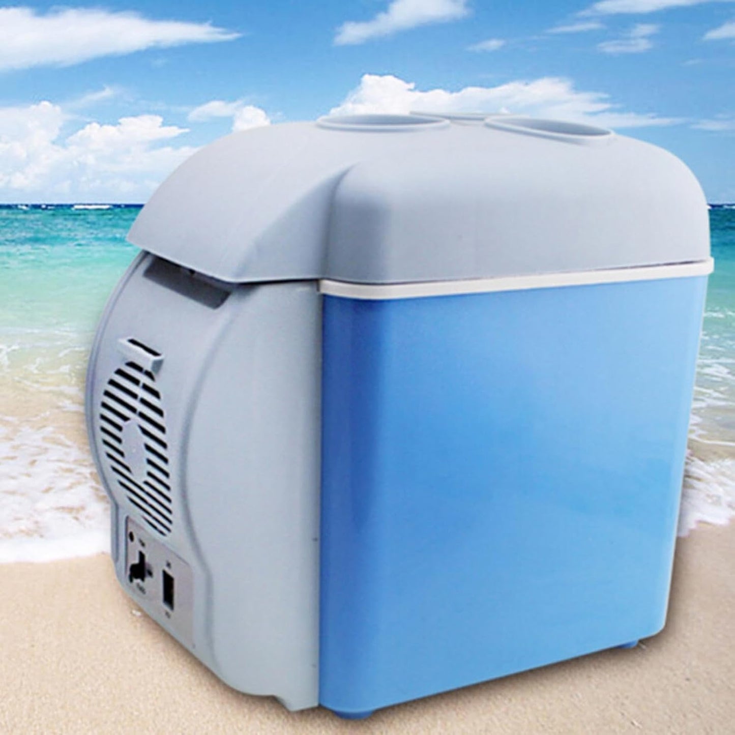 Electric Coolers For Vehicles, Car Freezer Fridge Hot And Cold, Double Use Car Cooler Freezer, Low Noise Warming Fridge, Warming And Cooling Car Refrigerator, Car Freezer Fridge Hot And Cold