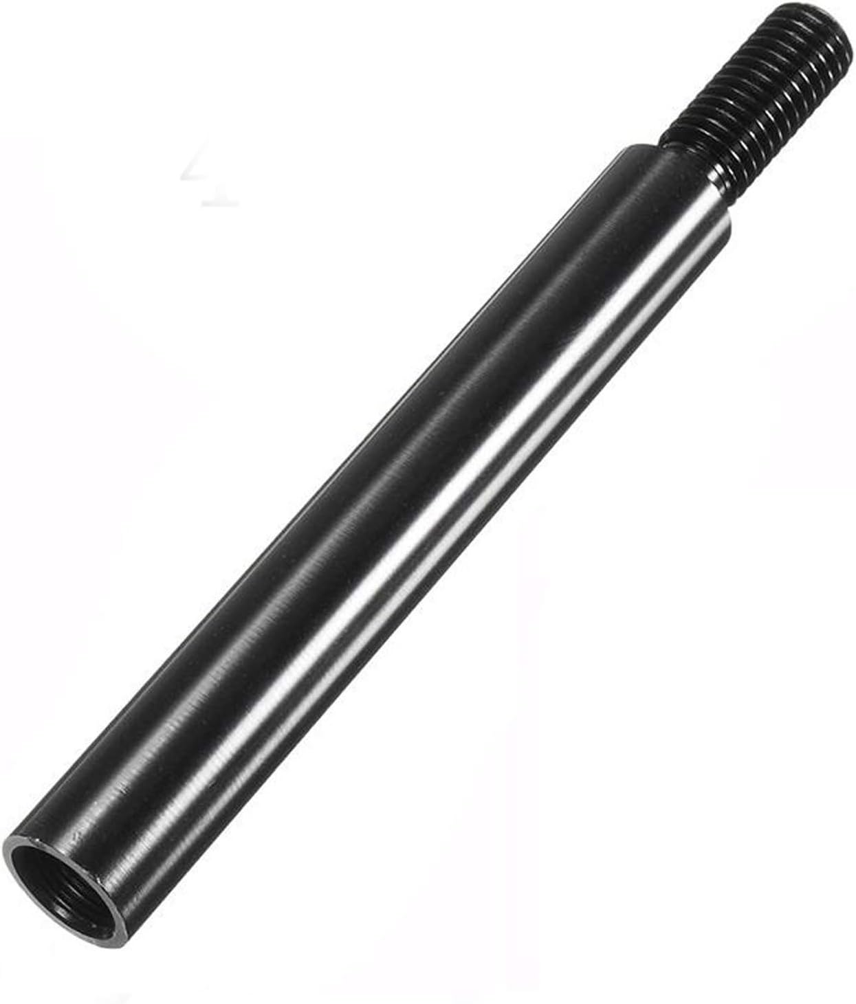 Pursuestar 4 Inch Black Aluminum Shift Knob Extender Extension for 5 6 Speed Manual Gear Shifter Lever 12X1.25