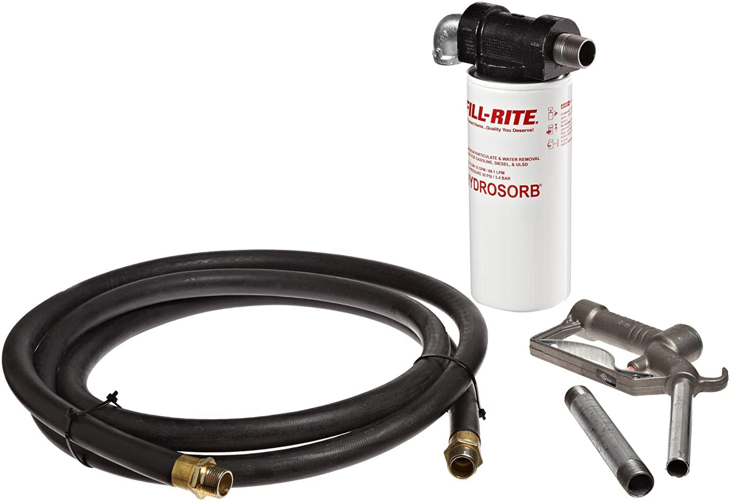 Fill-Rite 1200KTF7018 10 Micron 25 GPM Particulate Fuel Filter Kit