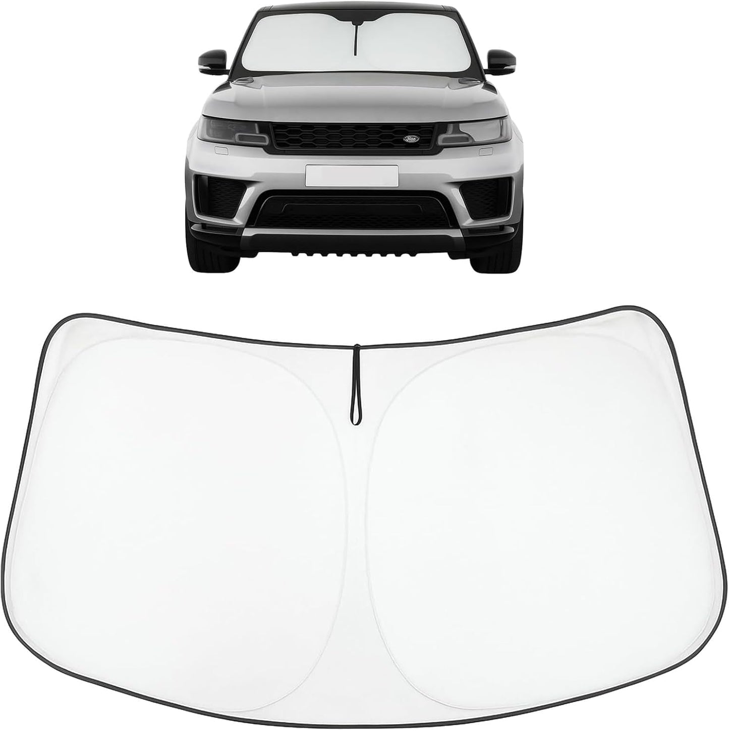 Proadsy Front Windshield and Side Windows Custom Fit 2018-2025 Freightliner Cascadia, Semi-Truck Semi, Commercial & Big Rig Truck Sun Shade Foldable Sun Protector Privacy Cover 2025 Upgrade