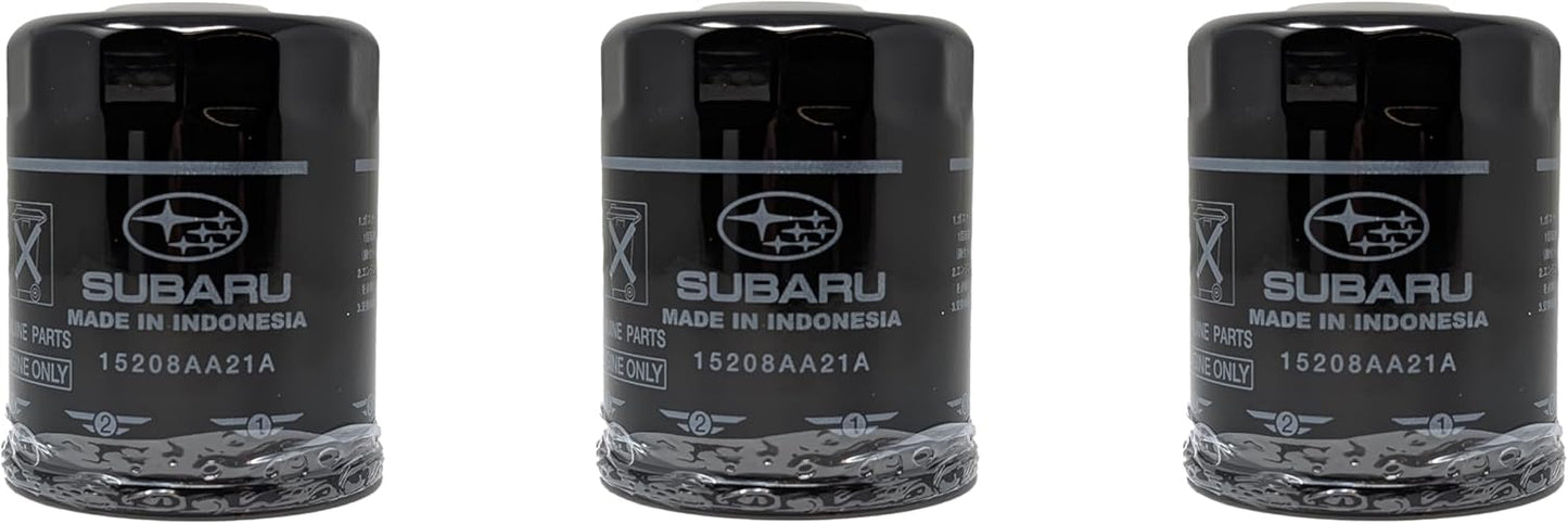 Subaru Engine Oil Filter & Crush Gasket Kit (1, 2, 3, 6, 12 pks available) Outback Legacy Impreza Forester XV Crosstrek Ascent 15208AA21A 803916010 (6 Pack)