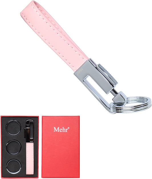 Mehr Keychains - Leather Detachable Valet Key Chains - Car Key Rings KC8