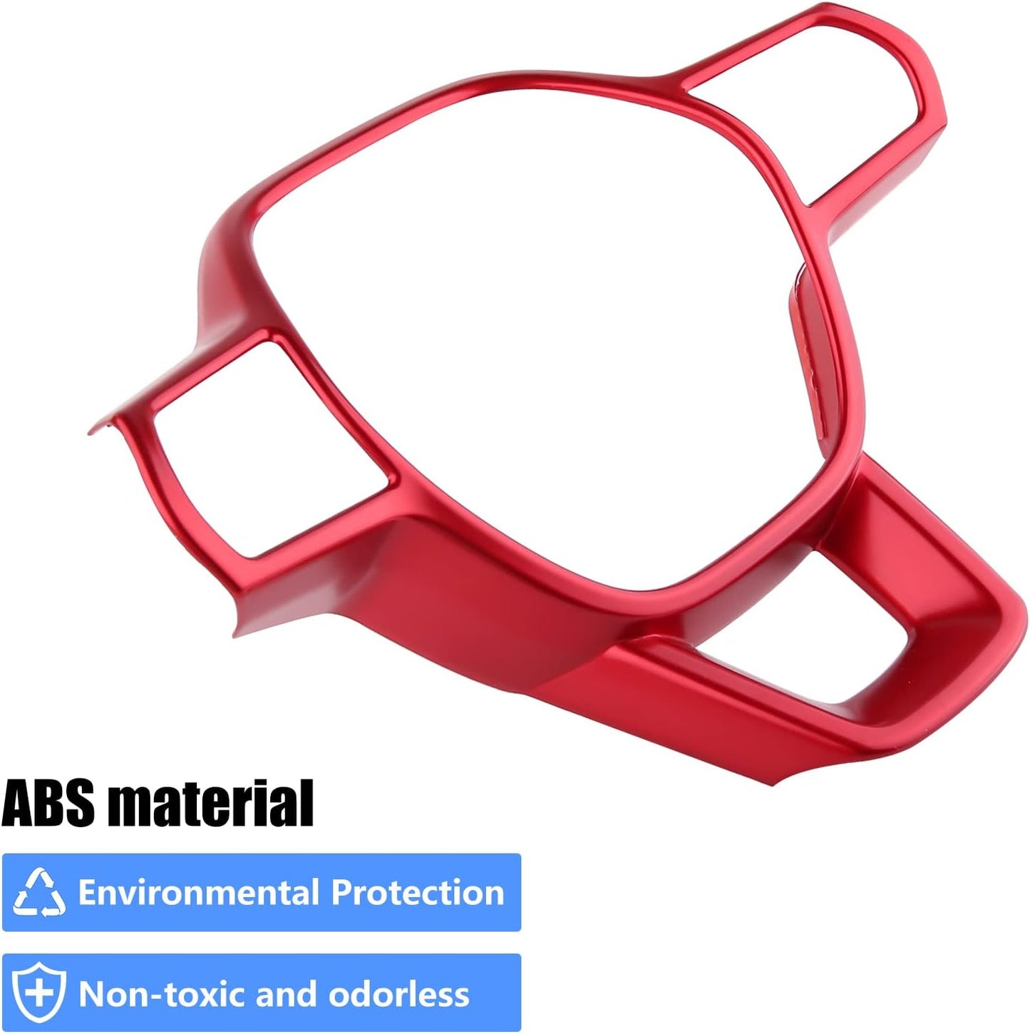 CKE Compatible with Honda Civic 2025 2024 2023 2022 for Accord CRV HRV 2025 2024 2023 Accessories Car Center Console Cover Dashboard Cover Trim Frame -Red
