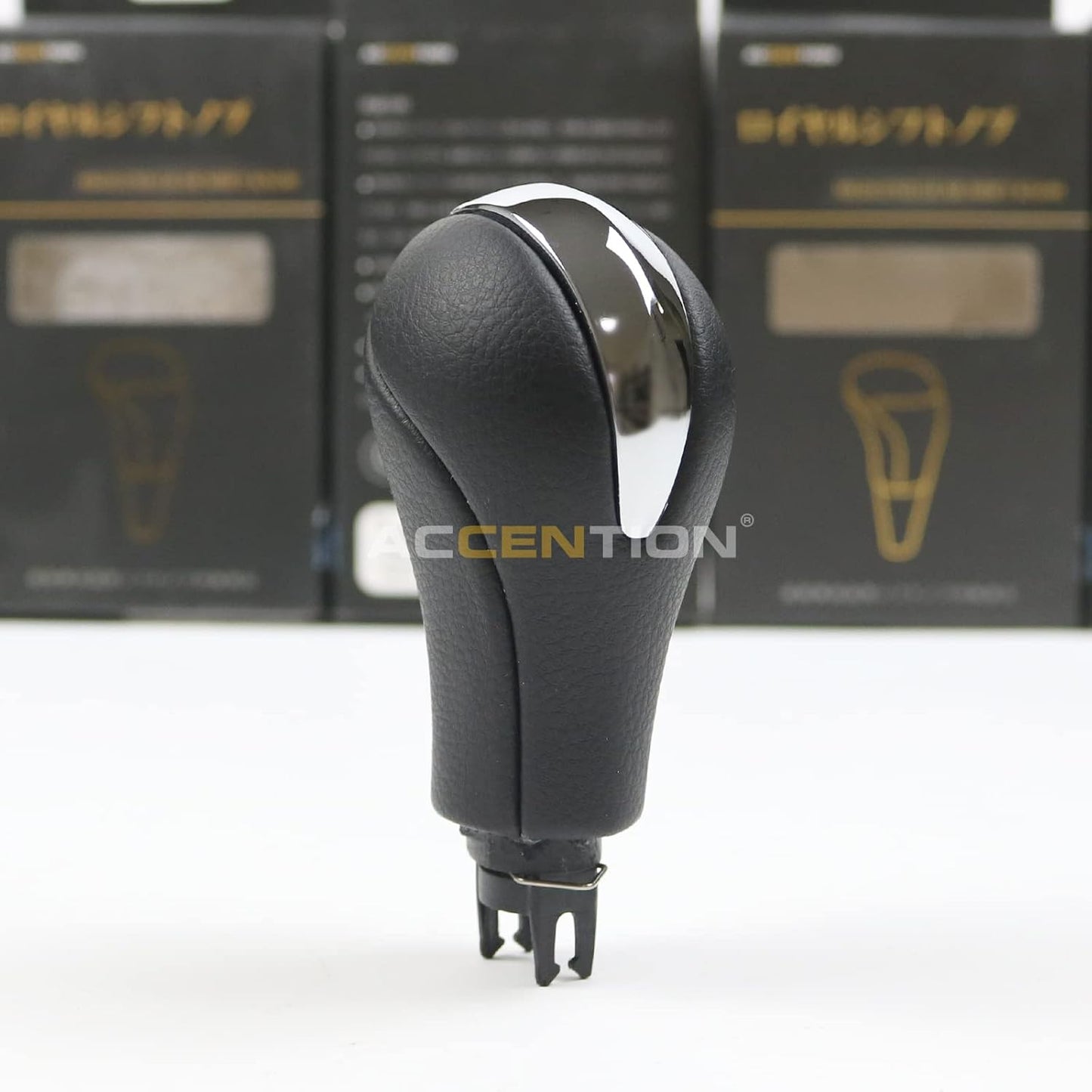 Black Leather Gear Shift Knob for Nissan Infiniti G25 G37 FX37 EX37 QX70 Q60 QX50