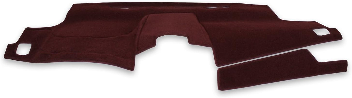 Coverking Custom Fit Dashcovers for Select Mazda Miata Models - Poly Carpet (Wine)