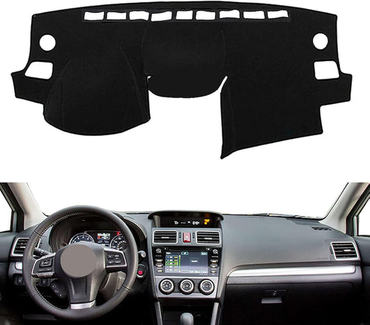 Fit For Subaru Impreza 2012-2016 Interior Dash Covers Anti-Slip Dashboard Cover Sun-Shade UV protection
