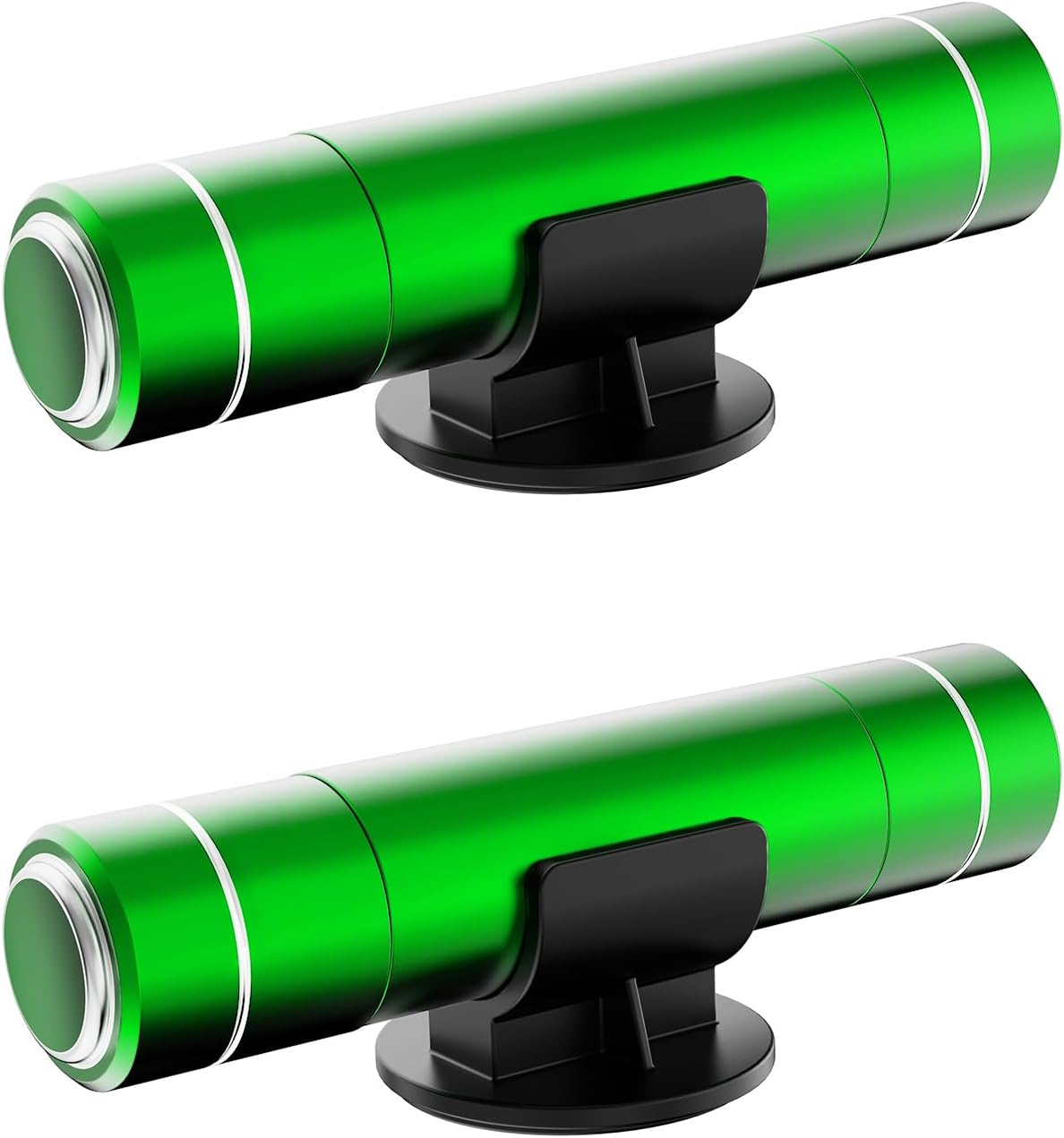 HHXS Car Glass Breaker and Seatbelt Cutter 4 Pack,Car Window Breaker Tool,Portable Car Safety Hammer Escape Hammer with Tempered Glass Sample Universal Safe Hammer Emergency Hammer for Car(Green)