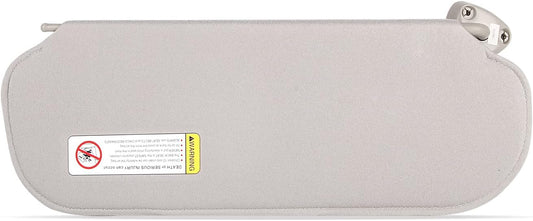Wztepeng 84054695 Gray Sun Visor Right Passenger Side Replacement Compatible with 1999-2019 Express & GMC Savana 1500 2500 3500 4500 Replacement# 84054688