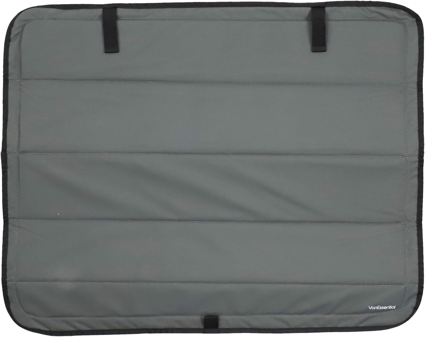 VanEssential Insulated Blackout Crew Window Cover Designed for Ford Transit Van Year 2015 to Current with NO Plastic Trim - Cool Gray