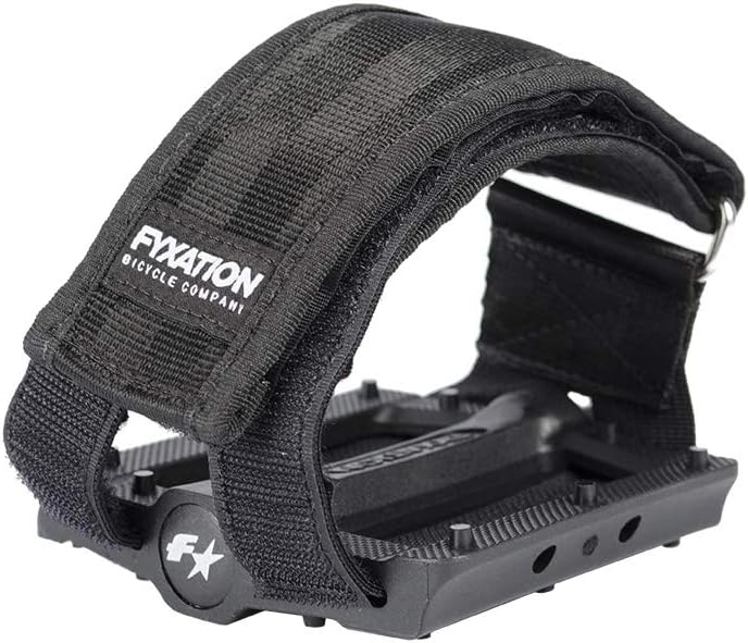 Fyxation Gates Slim Pedal Strap Kit, Black