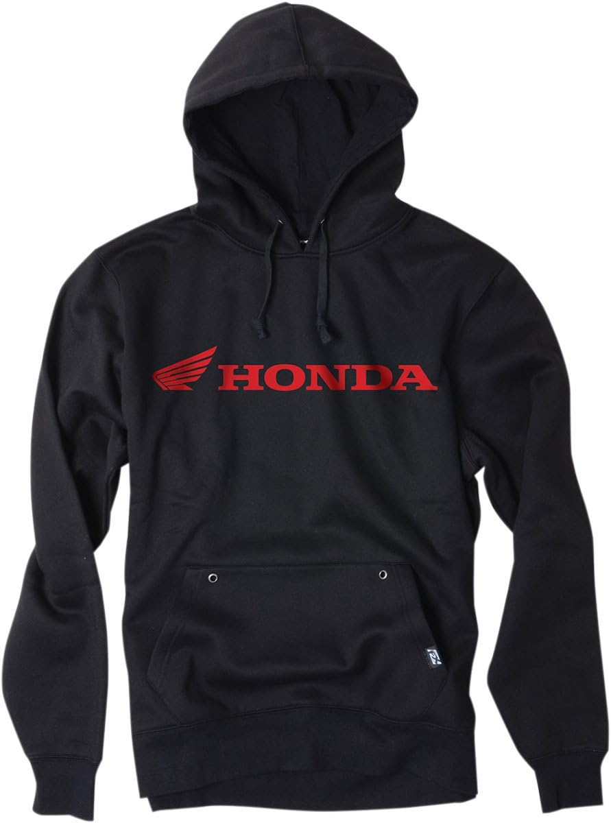Factory Effex 15-88374 'Honda' Horizontal Hooded Pull-Over Sweatshirt (Black, X-Large)