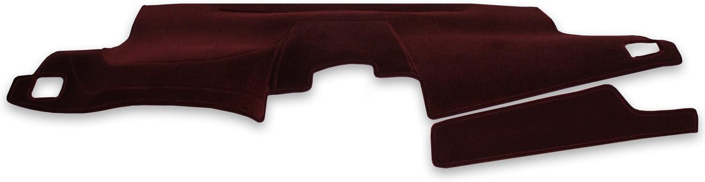 Coverking Custom Fit Dashcovers for Select Chevrolet Models - Velour(Black)