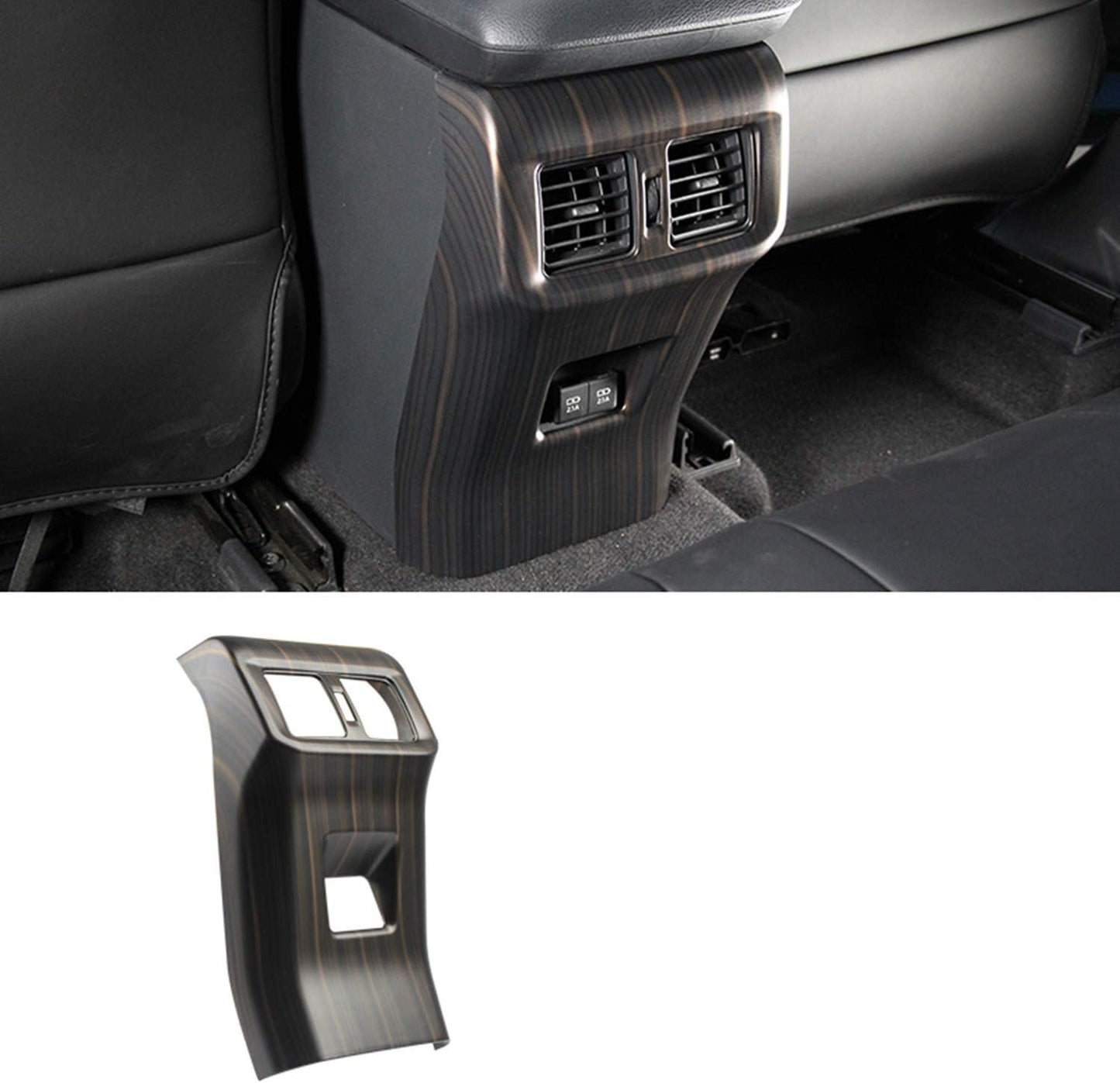 for RAV4 RAV 4 2019 2020 2021 2022 2023 2024 Car Door Lift Armrest Strip Side Door Handle Handles Cover Trim Interior Accessories Carbon Grain