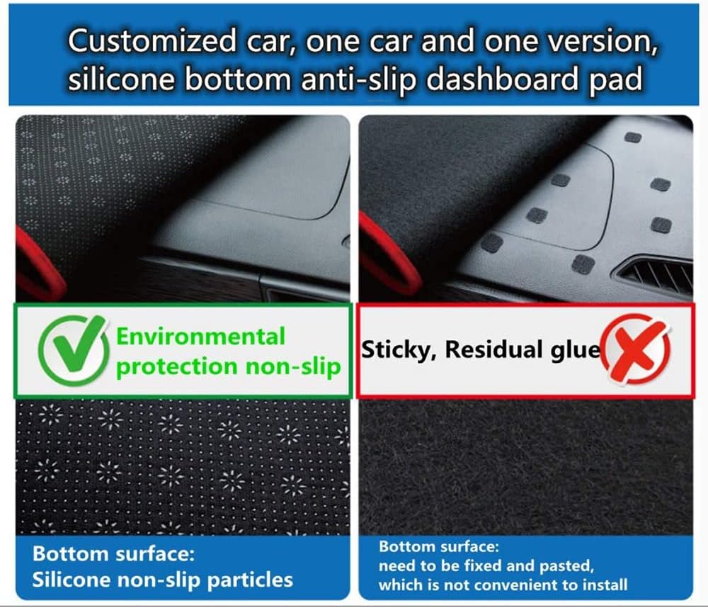 Dashboard Cover Protective Pad,for Nissan Micra March K13 2011 2012 2013 2014 2015 2016 Accessories Dash Board Sunshade Carpet