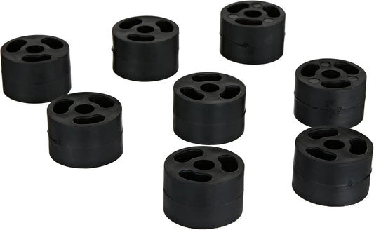 Rough Country 1.25" Front Seat Riser Kit for 1997-2006 Jeep Wrangler TJ - 1158, Black