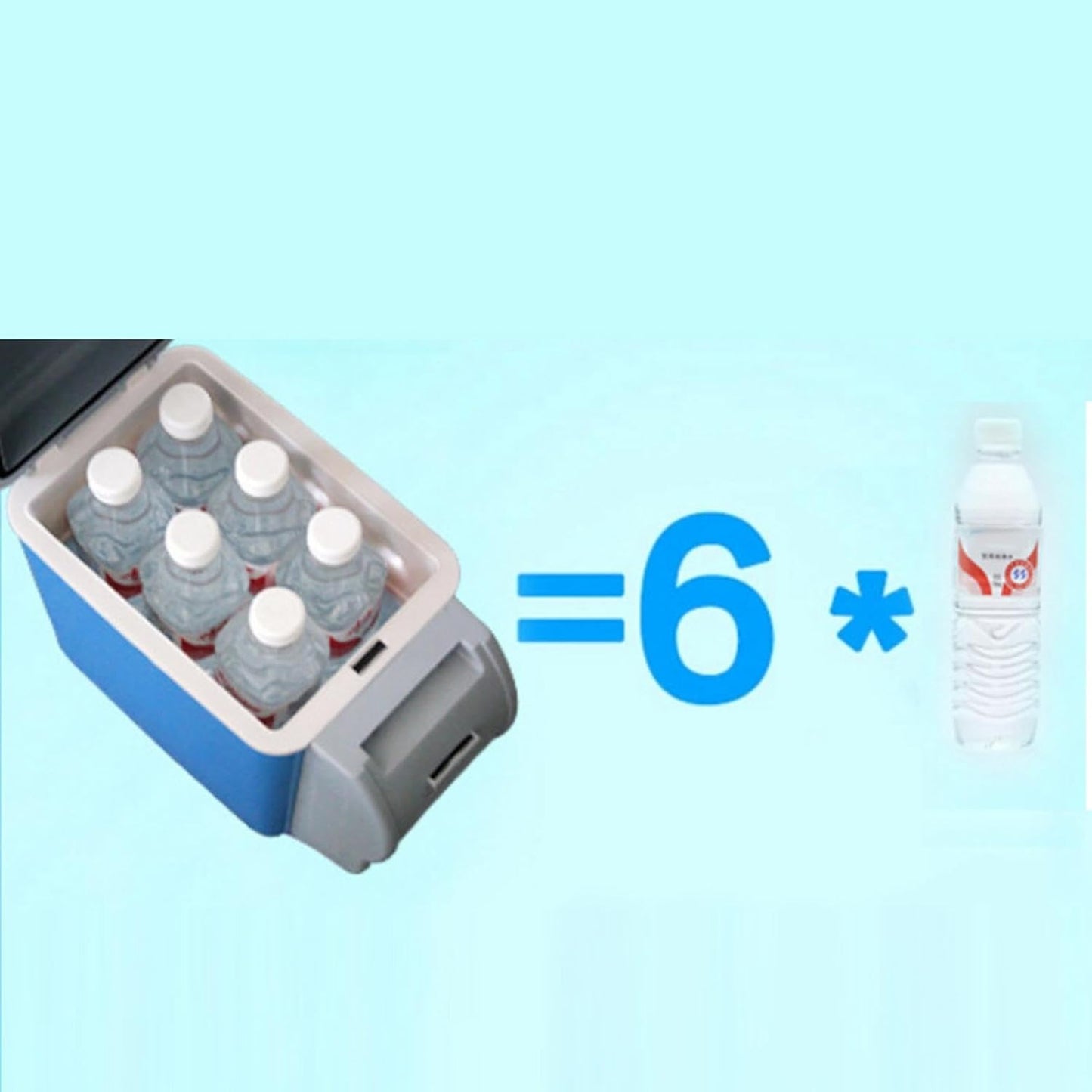 Electric Coolers For Vehicles, Car Freezer Fridge Hot And Cold, Double Use Car Cooler Freezer, Low Noise Warming Fridge, Warming And Cooling Car Refrigerator, Car Freezer Fridge Hot And Cold