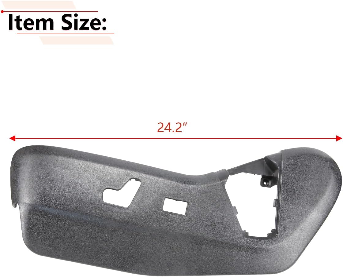 RLB-HILON Driver Side Seat Trim Cover Compatible with Dodge Grand Caravan 2011-2020 Year, for Chrysler Town & Country 2011-2016 Year, for 924-438 Seat Track Cover
