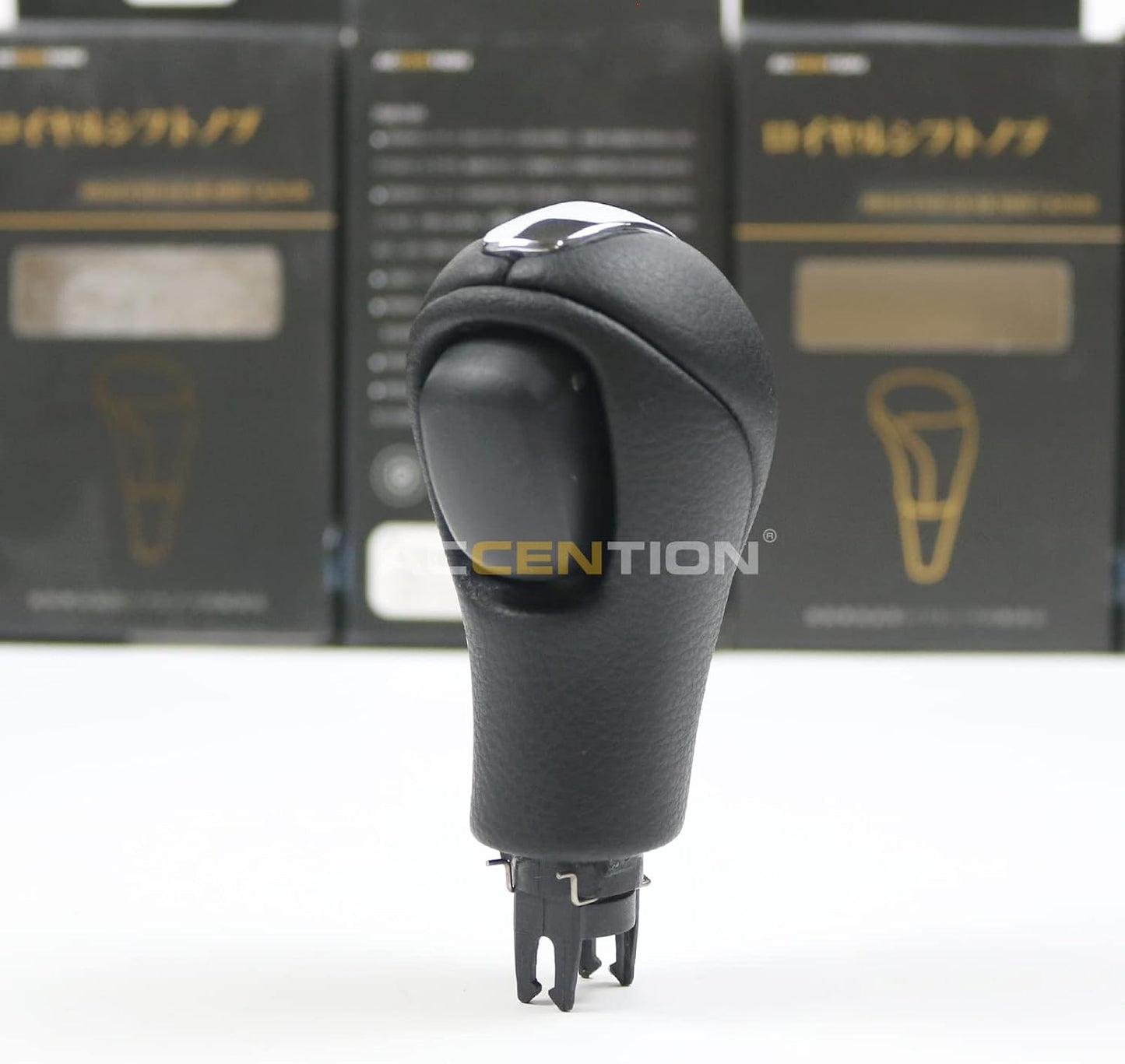 Black Leather Gear Shift Knob for Nissan Infiniti G25 G37 FX37 EX37 QX70 Q60 QX50