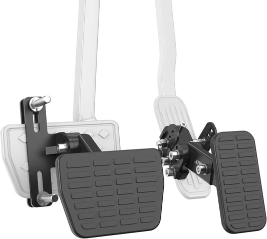 OceanicEcho [Updated] Gas and Brake Pedal Extenders for Short Drivers People Driving Cars, Go Kart, Ride on Toys, Accelerator Pedals and Adjustable Length and Angle Auto Vehicles Brake