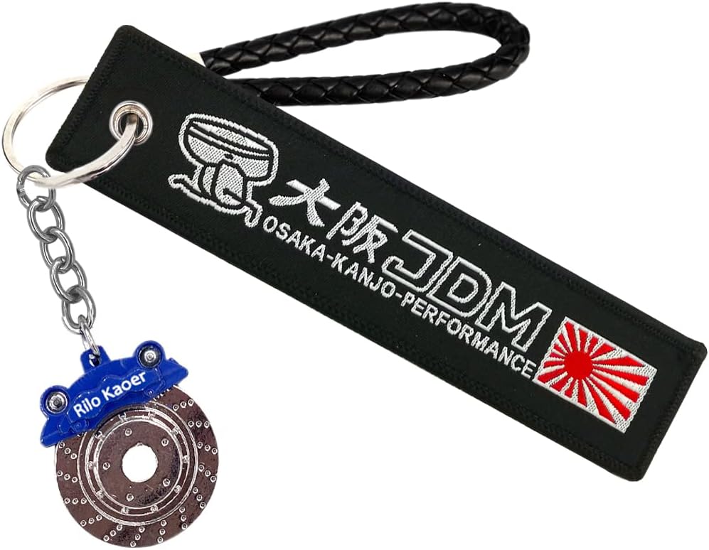 JDM Turbo Keychain JDM Tag Metal Keychain JDM Wheel Rims