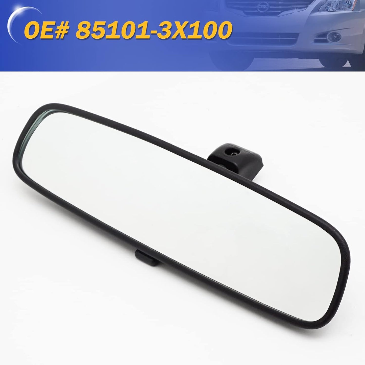 OEM Factory Interior Rear View Mirror Assembly for 11-15 Hyundai Elantra/Sonata 11-14/Tucson 11-15/Veloster 12-15/Kia Forte 10-15/Optima 11-15/Forte5 Sorento Soul