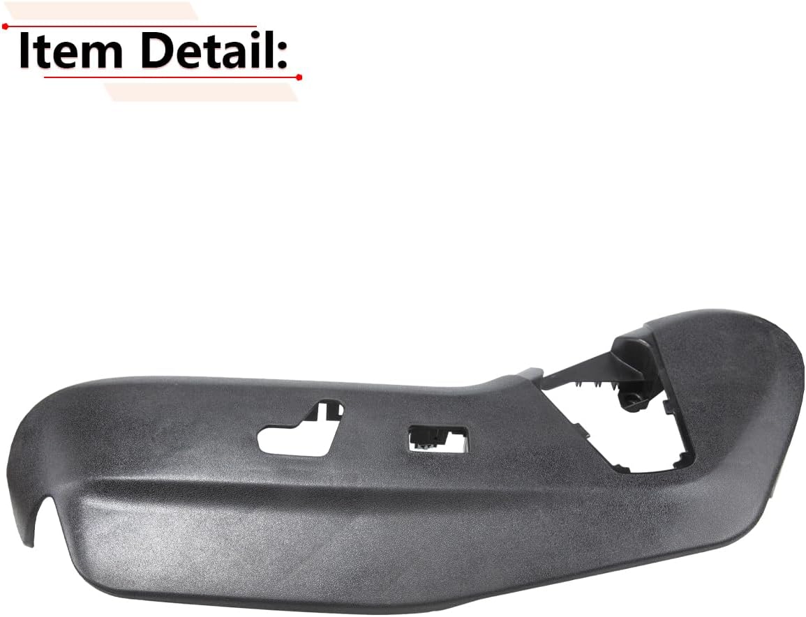 RLB-HILON Driver Side Seat Trim Cover Compatible with Dodge Grand Caravan 2011-2020 Year, for Chrysler Town & Country 2011-2016 Year, for 924-438 Seat Track Cover