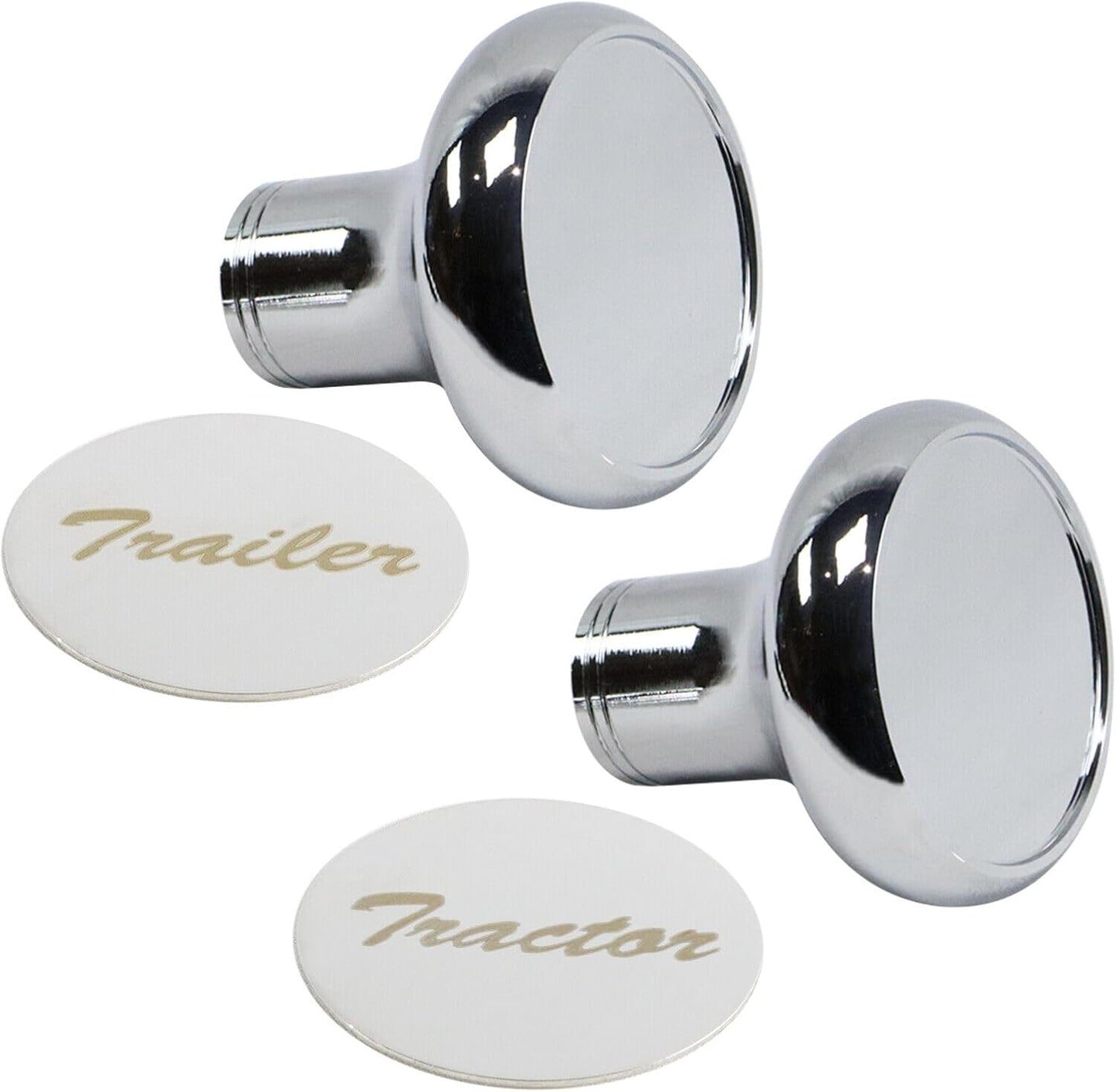 LOSTAR (Pair) Air Valve Knob Tractor/Trailer Fits Peterbilt Kenworth Freightliner