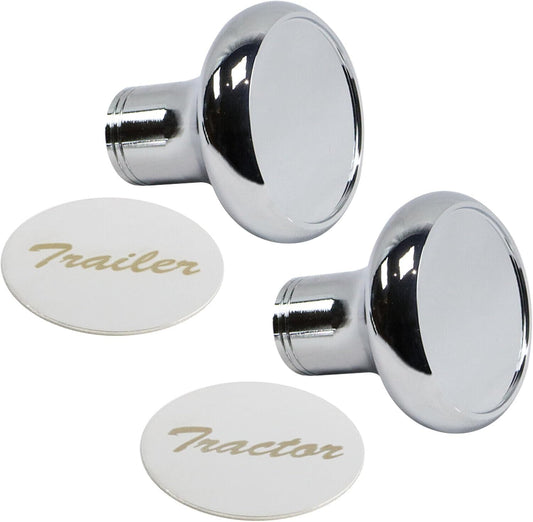 LOSTAR (Pair) Air Valve Knob Tractor/Trailer Fits Peterbilt Kenworth Freightliner