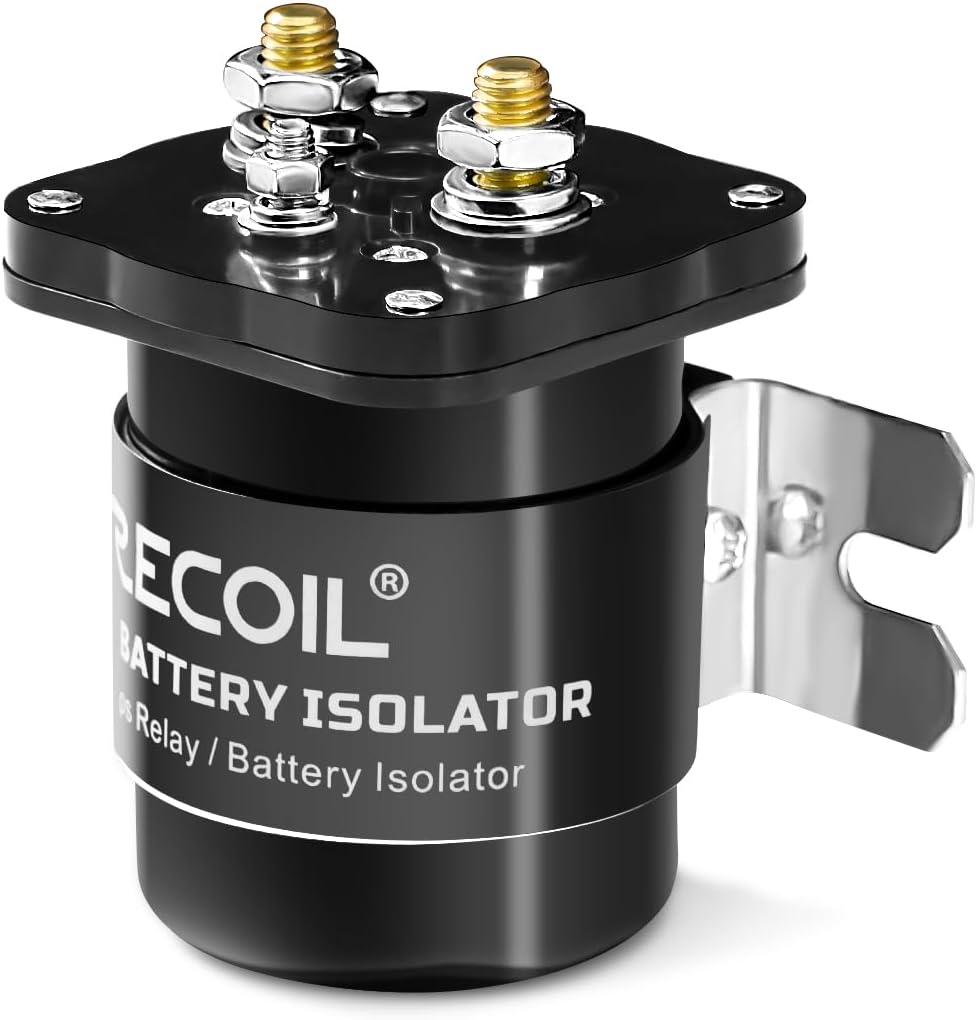 RECOIL 500 Amp Mobile Audio Battery Isolator and High Current Starter Relay