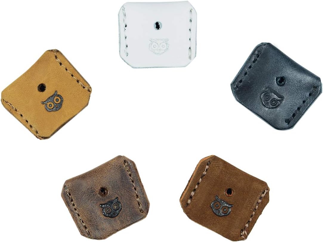 Hide & Drink, Durable Leather Key Covers (5 Pack), Handmade Includes 101 Year Warranty :: Multicolor Earth