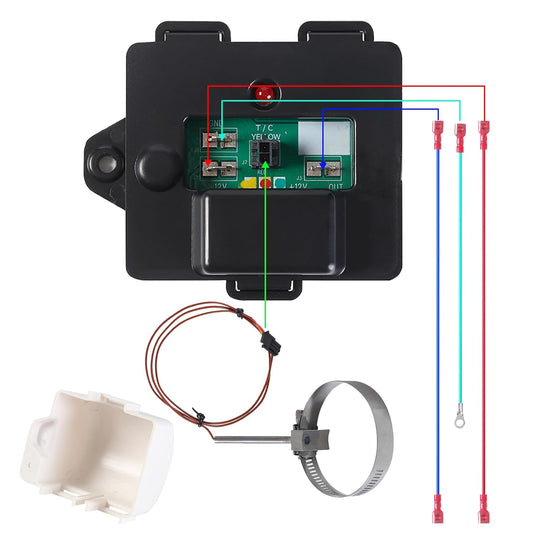 Generic 637360 Temp Monitor Control Kit for 2118 and 1210 Refrigerator Overheat Sensor Models Ensure Optimal Cooling and Safety Protect Your RV Refrigerator, HM637360