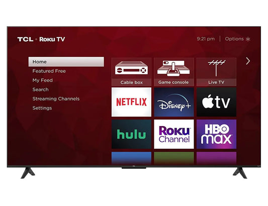 Restored TCL 50 Class 4Series 4K UHD HDR Smart Roku TV – 50S455 (Refurbished)