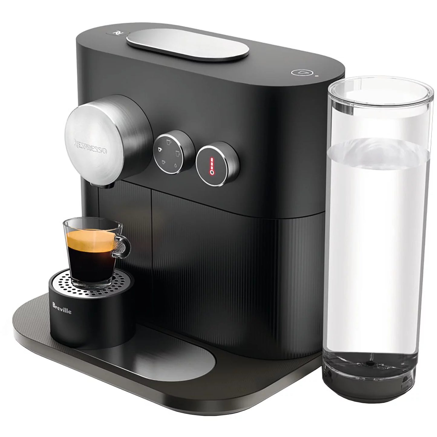 Breville Nespresso Expert Single-Serve Machine in Off Black