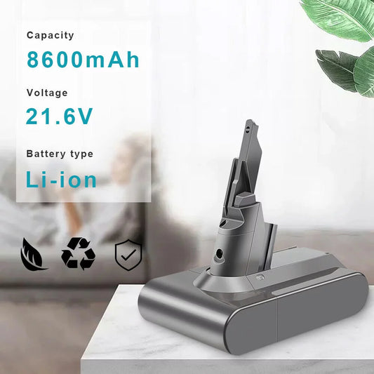 V7 8.6Ah Battery for DysonAnimal Absolute Fluffy /Filter