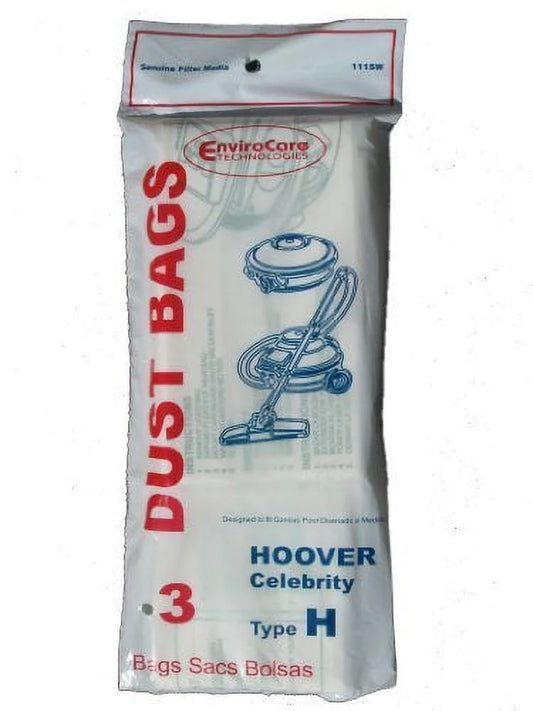 36 Hoover Type H Celebrity, Oreck Allergy Vacuum Bags, Canister Vacuum Cleaners,