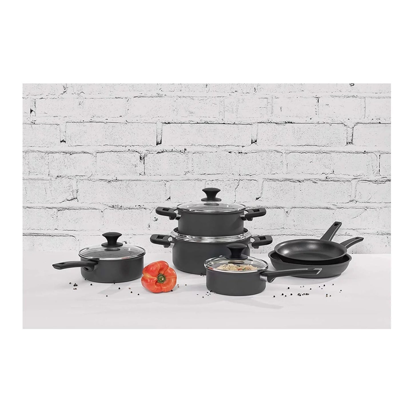 Cuisipro Aluminum Cookware Set (10-piece)
