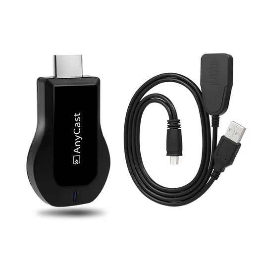 Suzicca AnyCast New Wireless WiFi Display Dongle Receiver 1080P HD TV Stick Miracast Airplay DLNA Mirroring for Android iOS Smart Phone Tablet PC to HDTV Projector