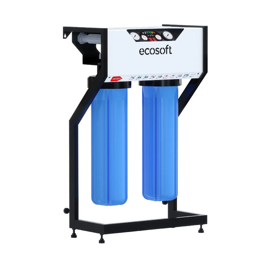 Ecosoft Aquapoint 2 Stage Whole House Water Filter System, Pre Filter, Ecosoft AquaPoint Poduct Height 36
