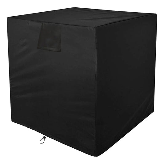 Window Air Conditioner Cover Outdoor, Outside Window Unit Cover Black Dust- Waterproof Cover Outdoor - 26x26x32inch