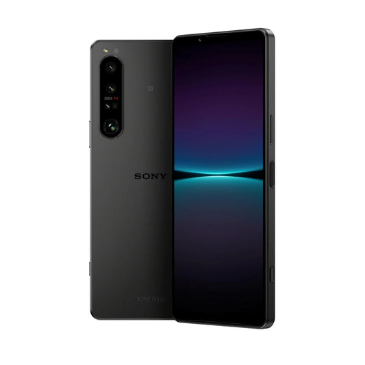 Sony XPERIA 1 IV - 5G smartphone - dual-SIM - RAM 12 GB / Internal Memory 512 GB - microSD slot - OLED display - 6.5 - 3840 x 1644 pixels (120 Hz) - 3x rear cameras 12 MP, 12 MP, 12 MP - front camera 12 MP - black