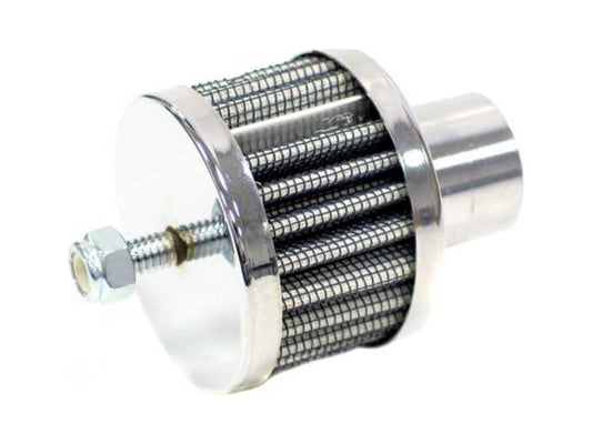 K&N Vent Air Filter/ Breather: High Performance, Premium, Washable, Replacement Engine Filter: Filter Height: 1.5 In, Flange Length: 1 In, Shape: Breather, 62-1130